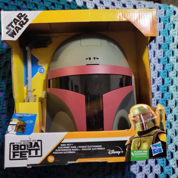 Star Wars Boba Fett Electronic Mask - Picture 1 of 4